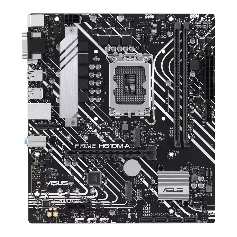 (image for) ASUS Intel H610M-A-CSM Micro-ATX Motherboard